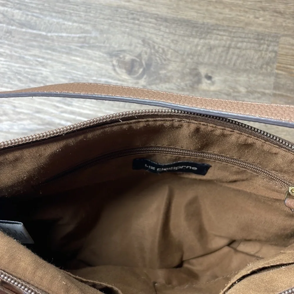 Liz Claiborne Brown Purse Shoulder Bag